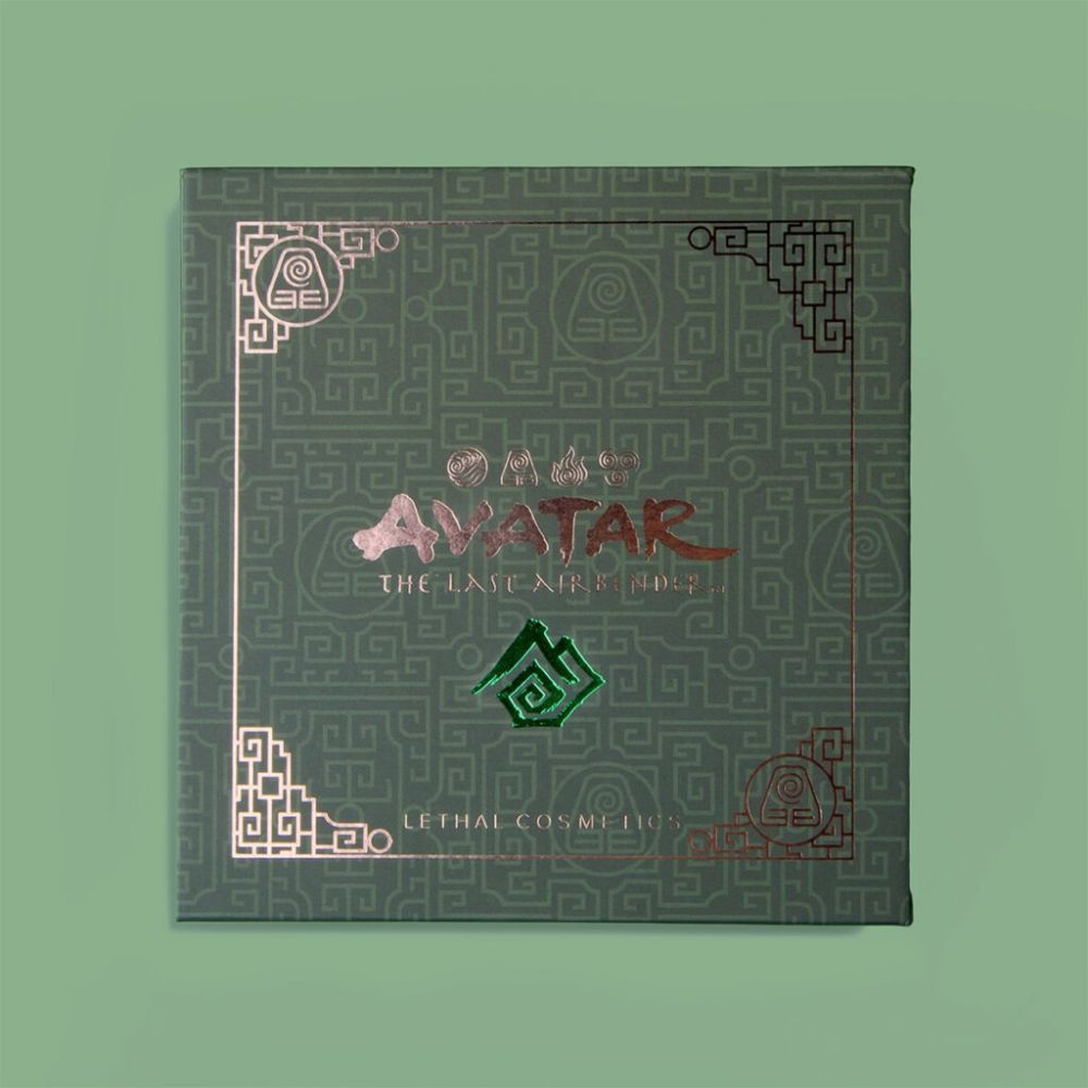 Lethal Cosmetics - Avatar the Last Airbender Earth Eyeshadow palette - Multicolours
